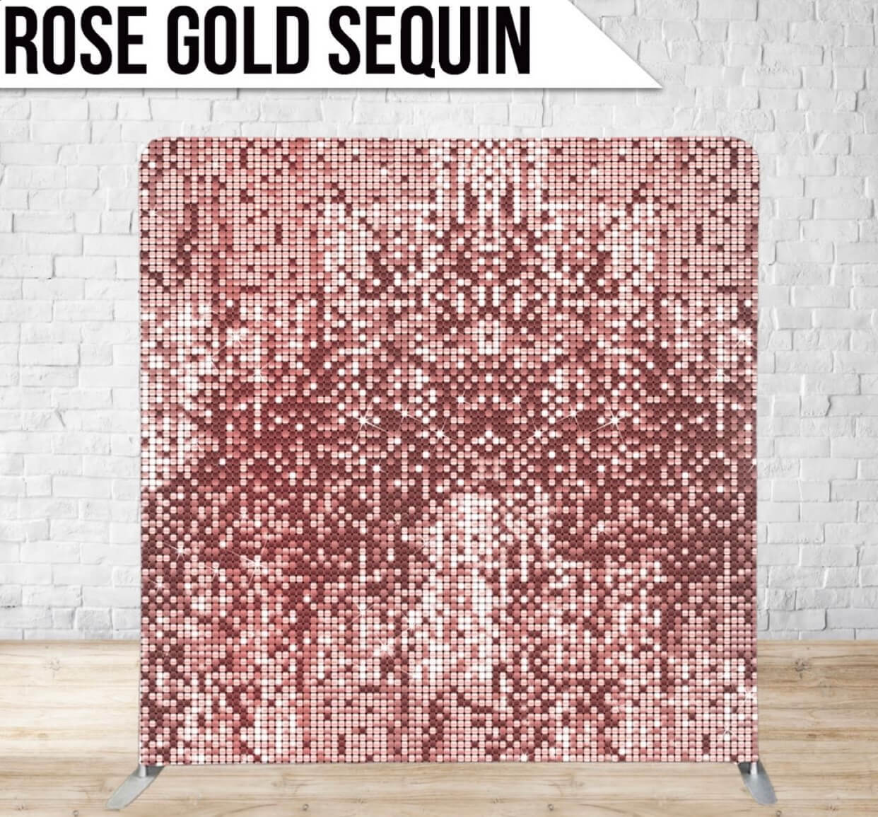 Rose Gold Sequin